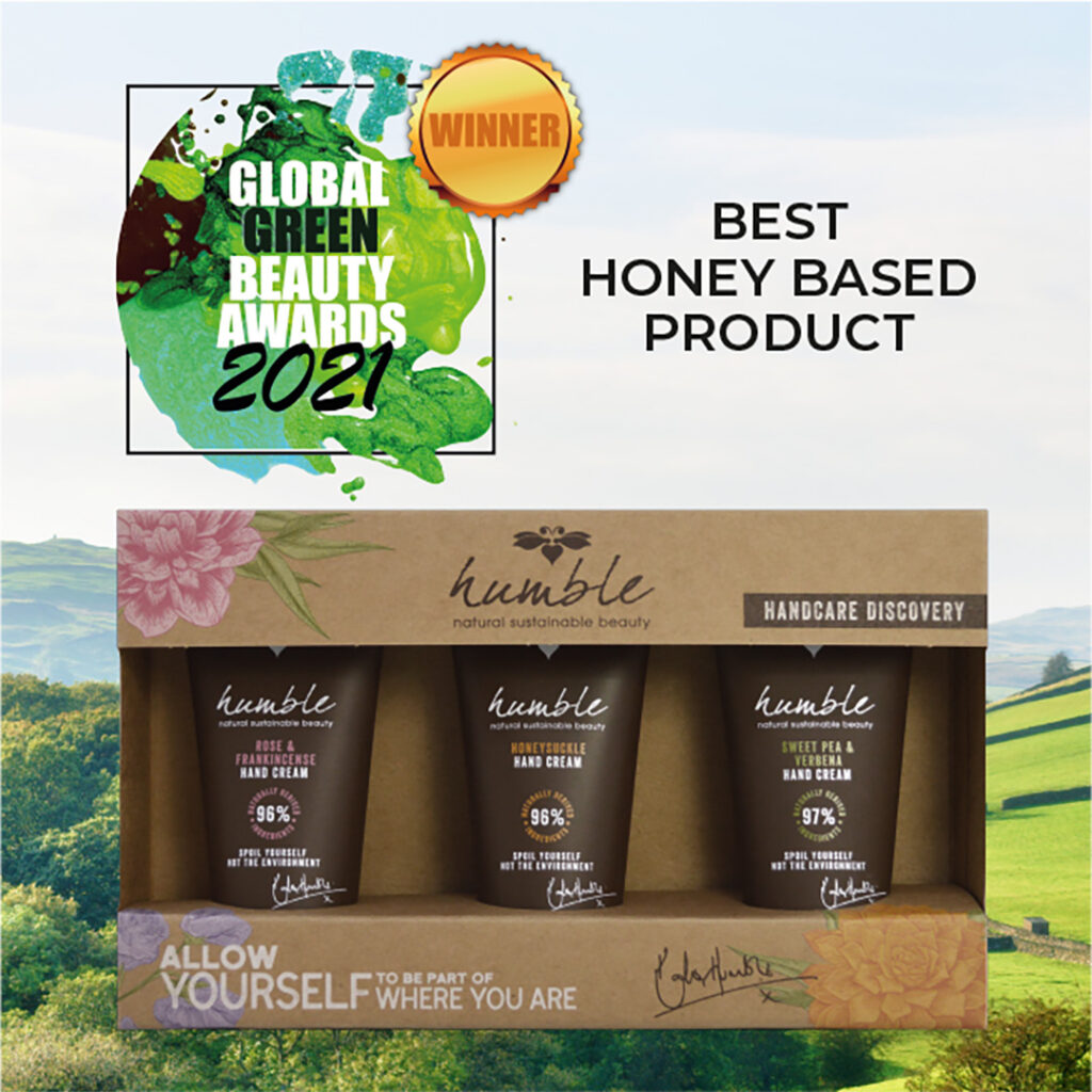 Global Green Beauty Awards 2021 winner Humble Hand Cream