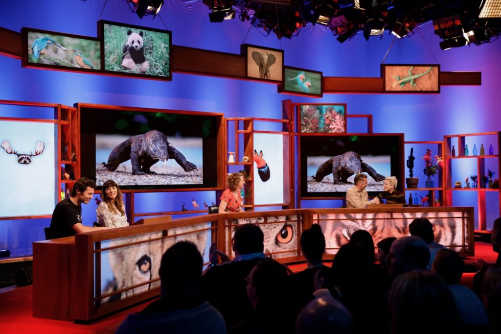 Curious Creatures panel show with Kate Humble