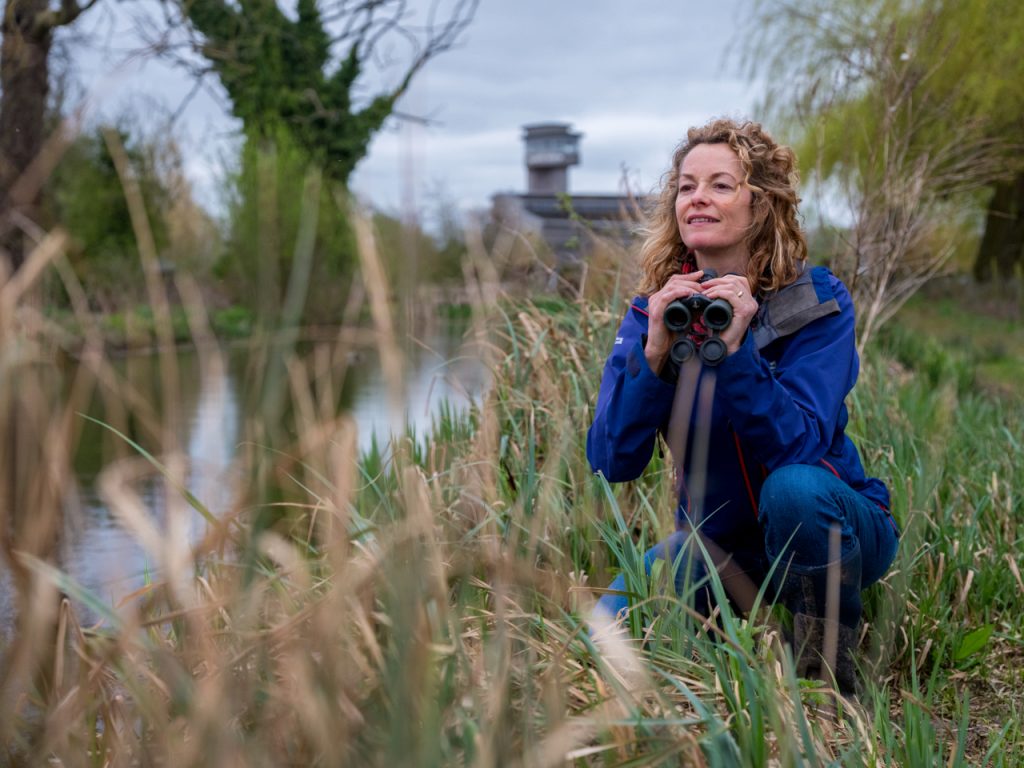 Kate Humble WWT President at Slimbridge
