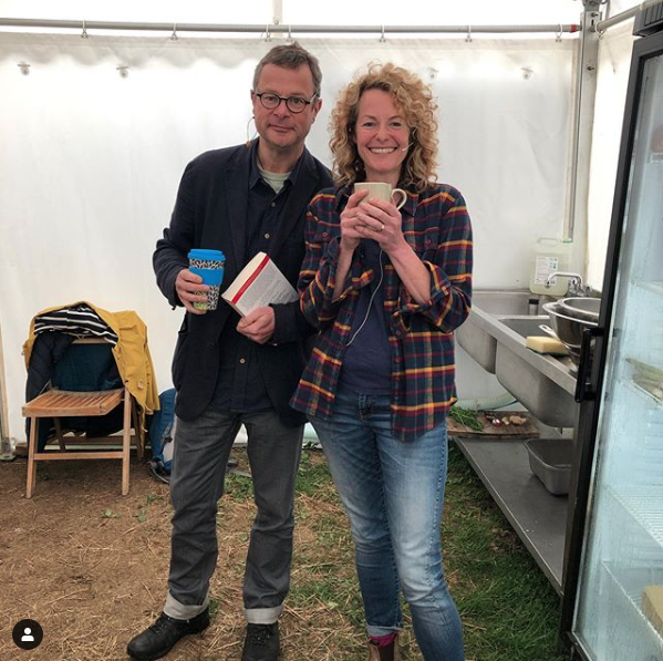 Kate Humble and Hugh Fearnley Whittingstall at The River Cottage Food Fair