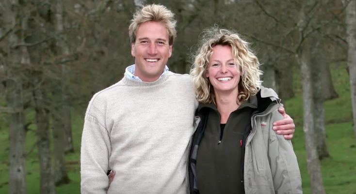 Kate Humble and Ben Fogle at Longleat for Animal Park