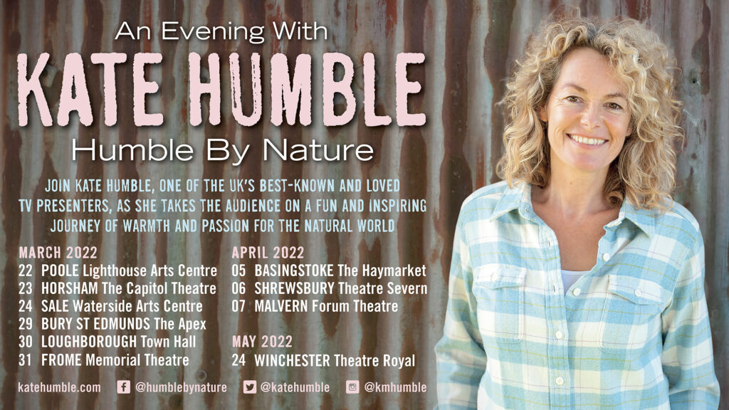 Kate Humble theatre tour dates 2022