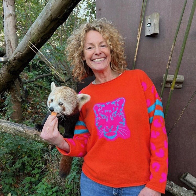 Kate Humble at Longleat Animal Park Christmas Special