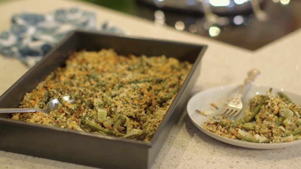 Pangrattato recipe escape to the farm Kate Humble